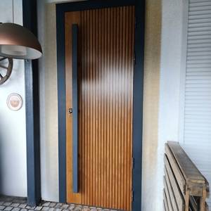 Термодверь с бугельной ручкой